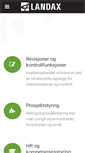 Mobile Screenshot of landax.no